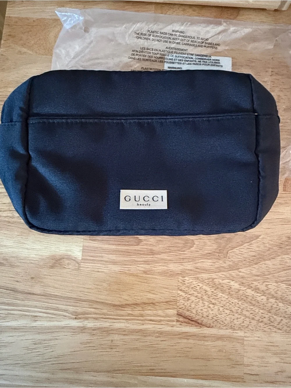 Gucci Black Men’s Toiletry Pouch